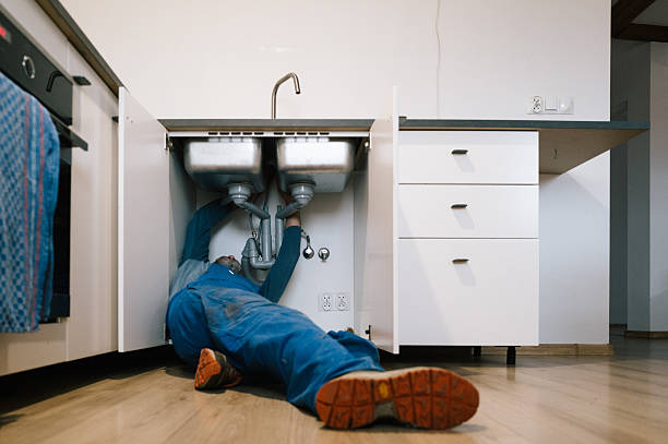 Professional Drain Cleaning technician working in Larkspur, CO